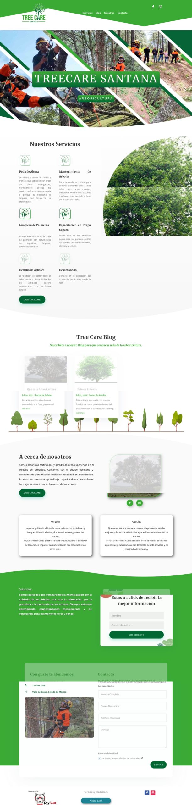 Web Site Tree Care Santana